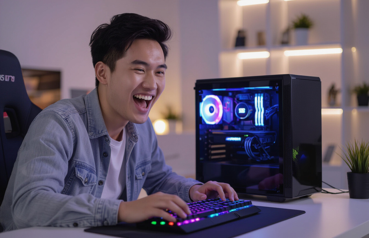 Người Dùng Pc Gaming Tại Bến Tre Hài Lòng Với Hiệu Năng Sau Vệ Sinh.