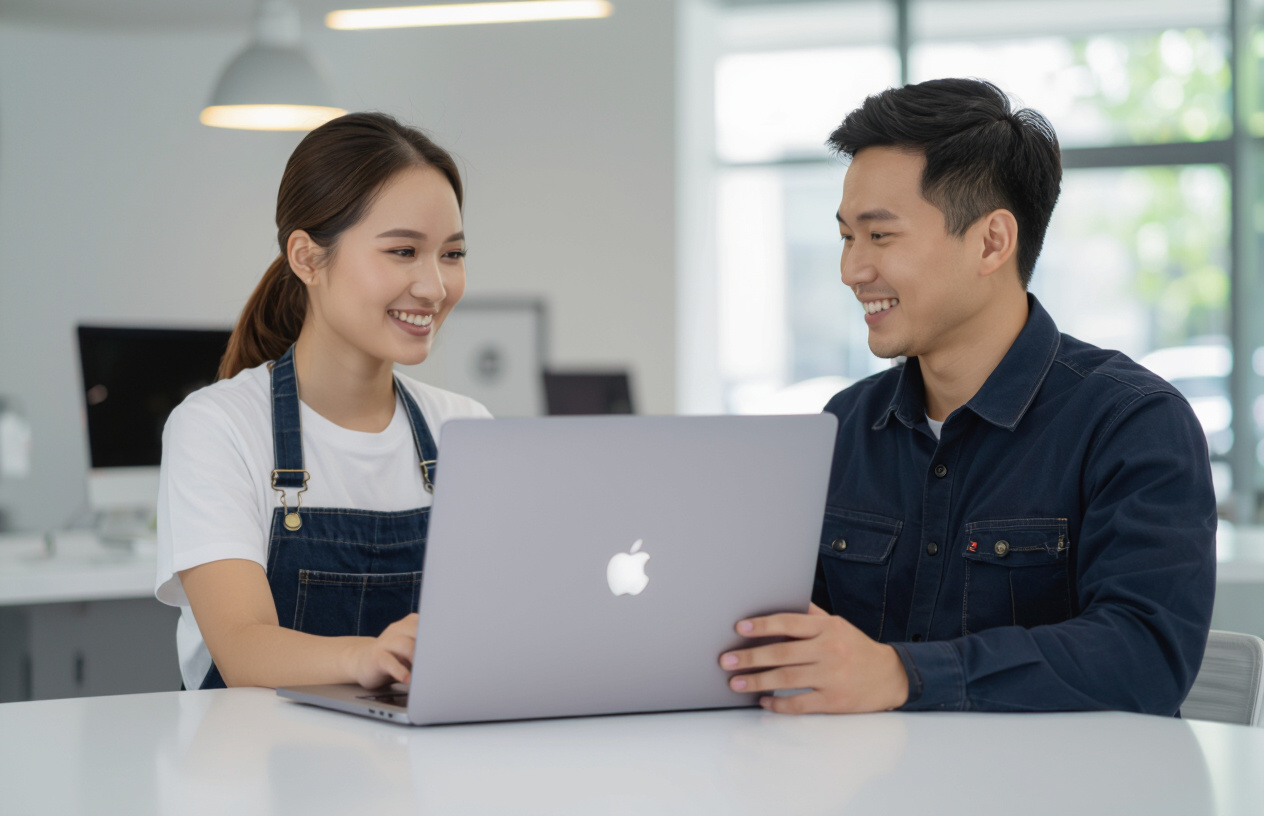 Khách Hàng Bến Tre Hài Lòng Nhận Lại Macbook Pro Đã Được Vệ Sinh Sạch Sẽ.