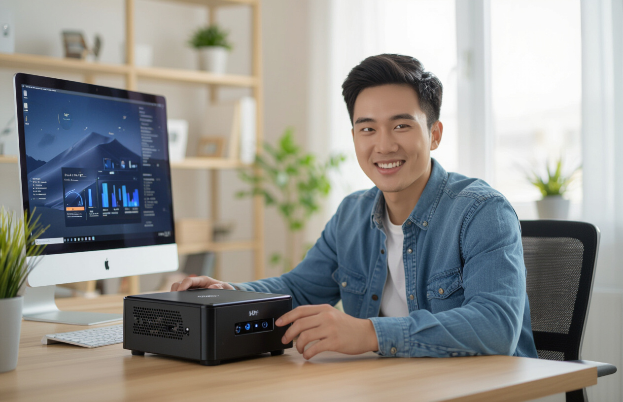 Khách Hàng Hài Lòng Với Máy Tính Mini Pc Intel Nuc Hoạt Động Trơn Tru Sau Khi Vệ Sinh.