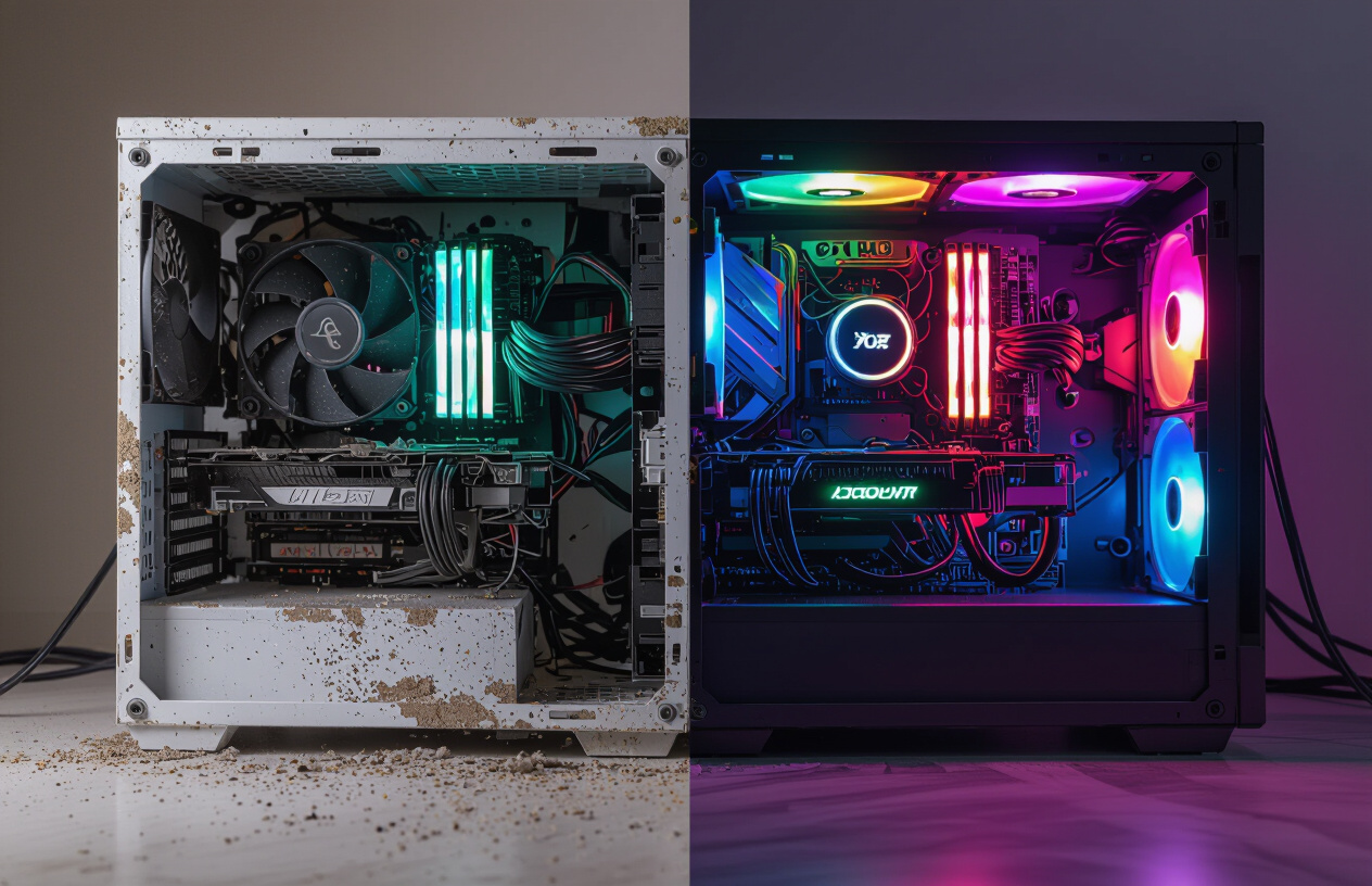 So Sánh Hiệu Năng Pc Chơi Game Trước Và Sau Khi Được Vệ Sinh Toàn Diện.