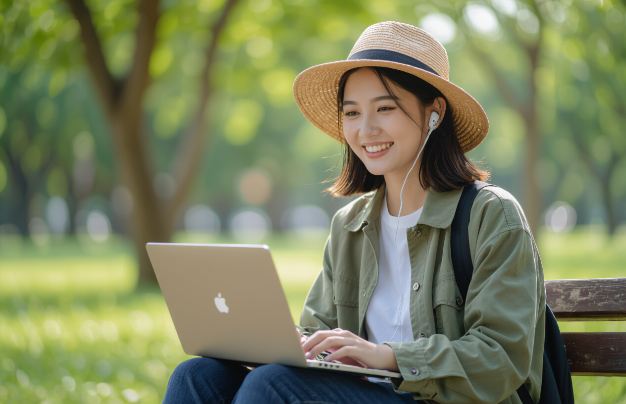 Người Dùng Việt Nam Trải Nghiệm Internet Mượt Mà Với Bộ Phát Wifi Di Động 4G Tại Công Viên