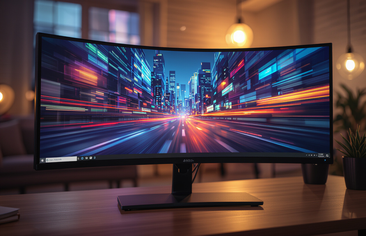 Cận Cảnh Hình Ảnh Mượt Mà, Sắc Nét Trên Màn Hình Cong 144Hz, Thể Hiện Rõ Chi Tiết Đồ Họa.