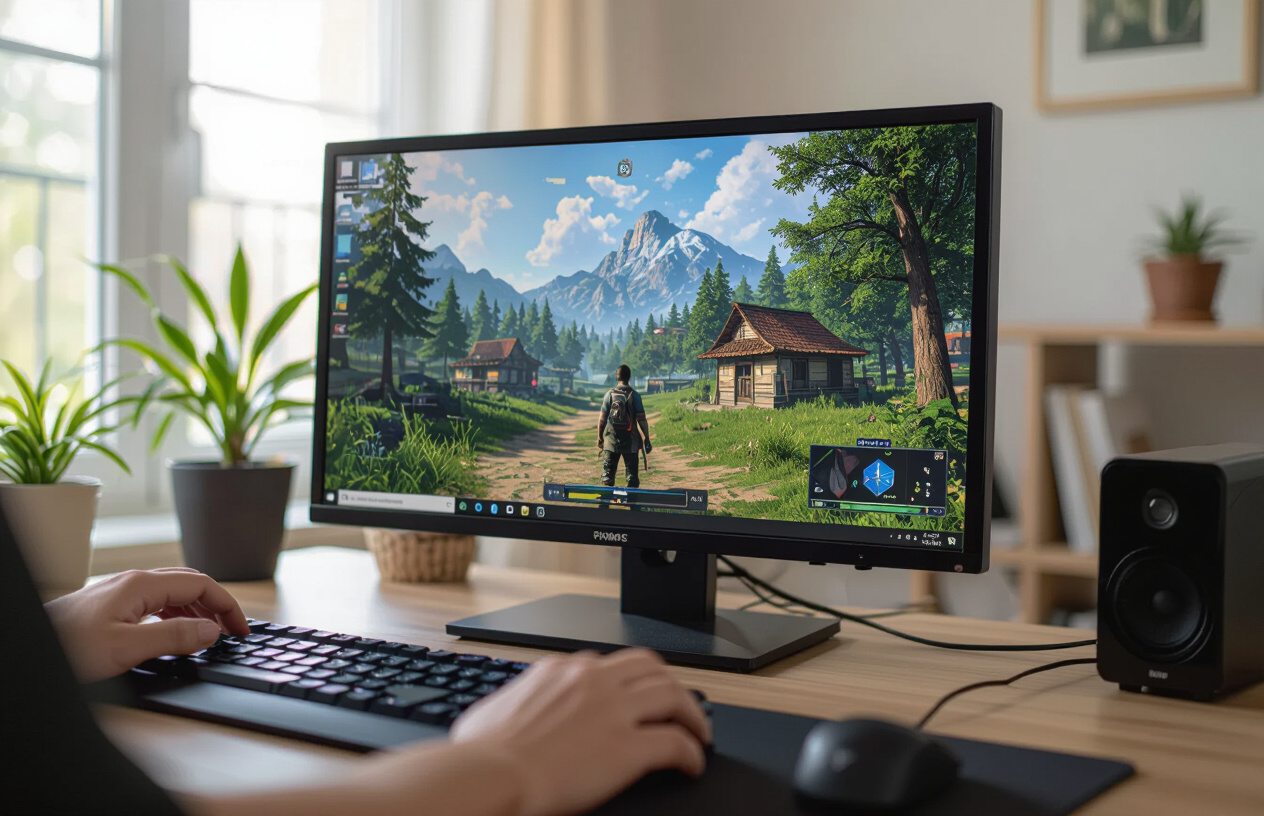Máy Tính Cấu Hình Yếu Đang Chạy Game Mượt Mà Với Hiệu Suất Tối Ưu