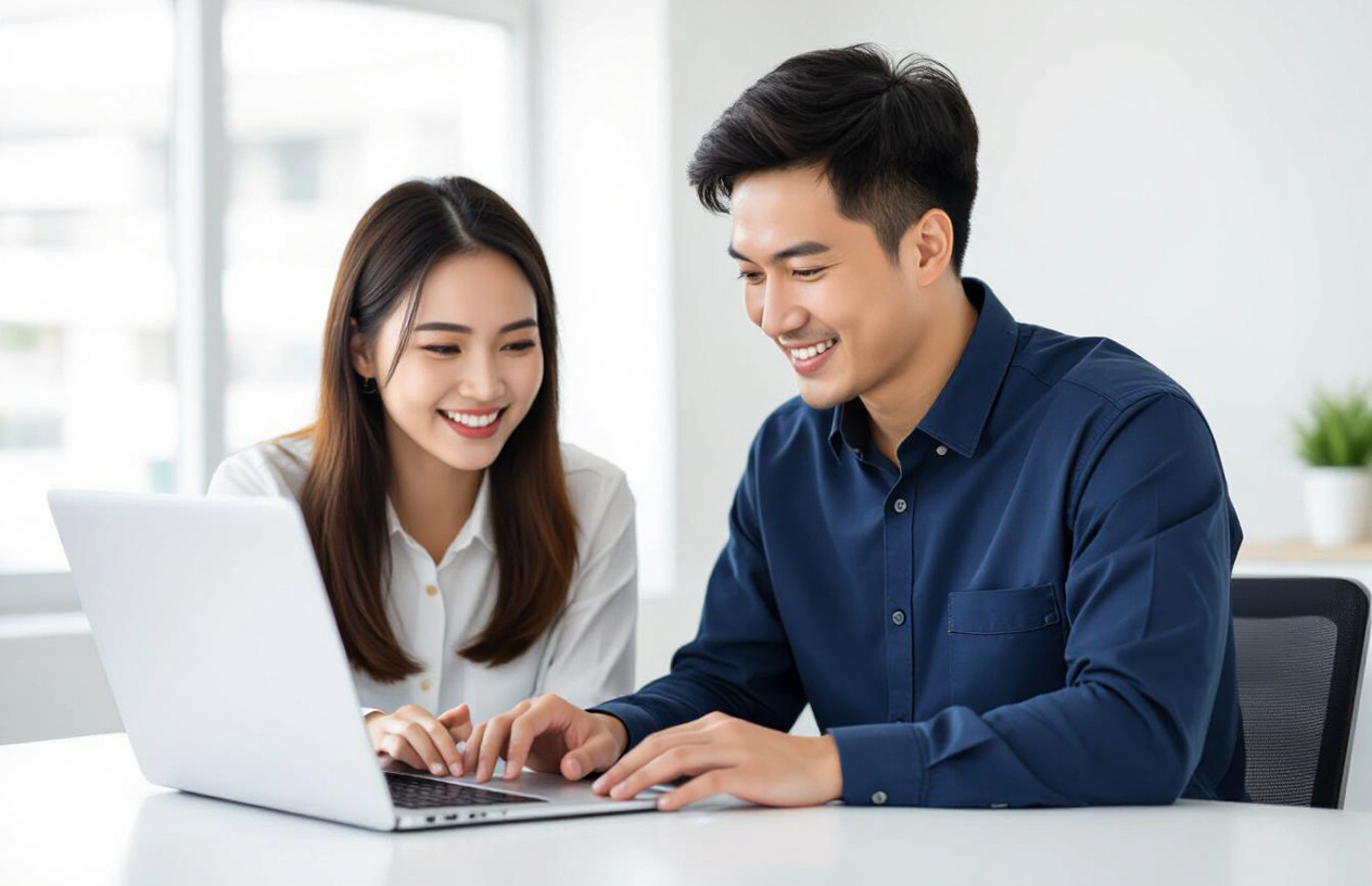 Kỹ Thuật Viên Máy Tính Bến Tre Đang Cài Đặt Autocad Chuyên Nghiệp Cho Khách Hàng.