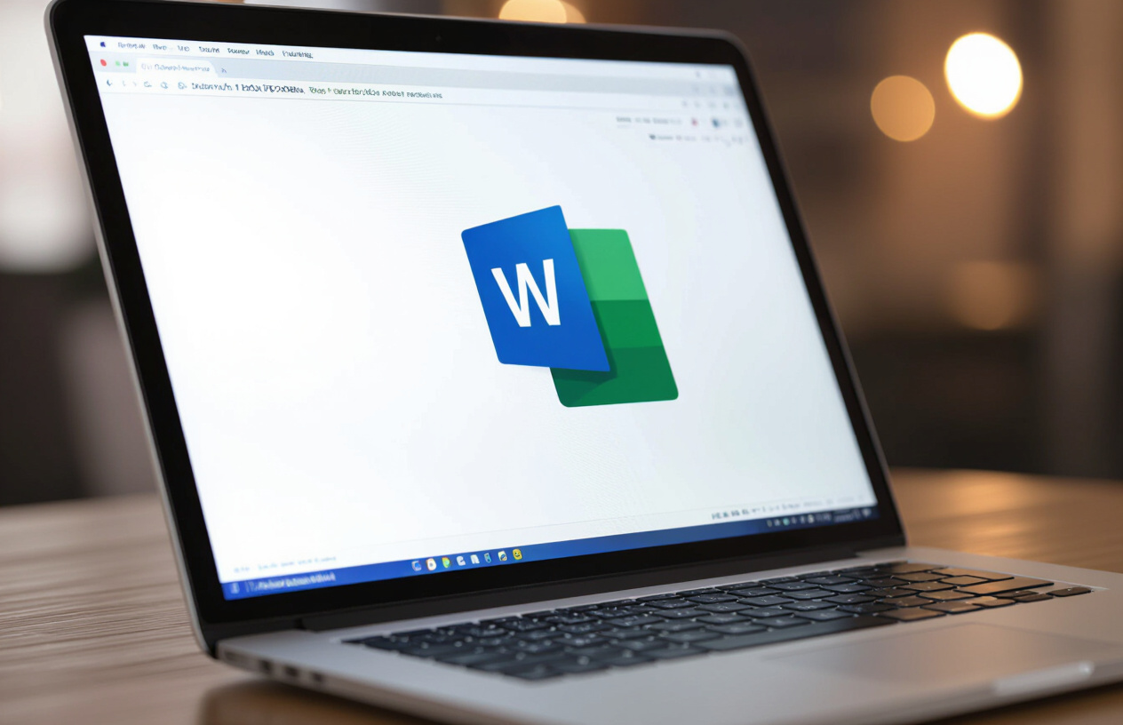 Giao Diện Microsoft Office 365 Hiện Đại Đang Chạy Mượt Mà Trên Màn Hình Máy Tính, Tượng Trưng Cho Hiệu Suất Làm Việc C