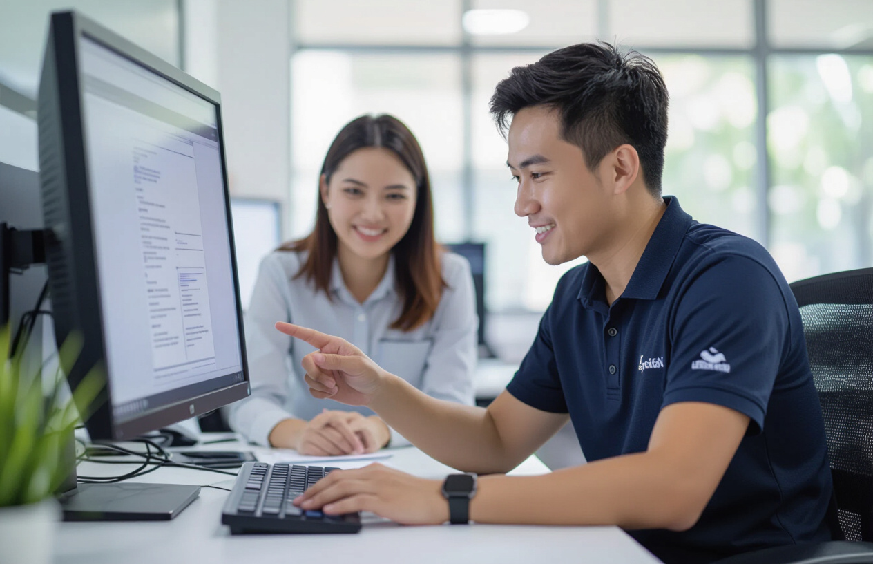 Kỹ Thuật Viên Máy Tính Bến Tre Hỗ Trợ Khách Hàng Cài Đặt Phần Mềm Chuyên Nghiệp.