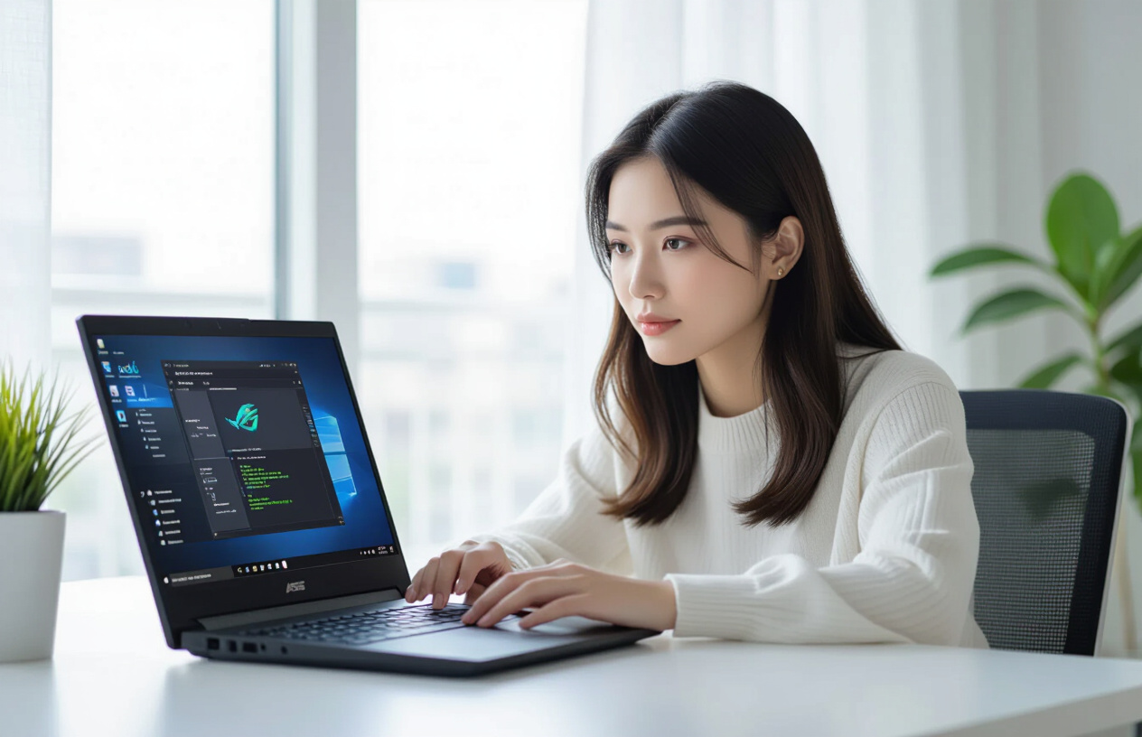 Cài Đặt Lại Hoặc Cập Nhật Driver Bàn Phím Trên Laptop Asus Rog.