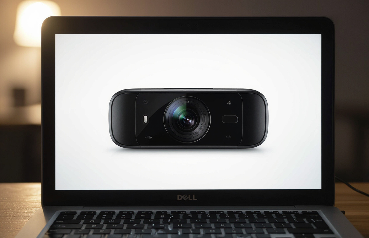 Cận Cảnh Webcam Laptop Dell, Biểu Tượng