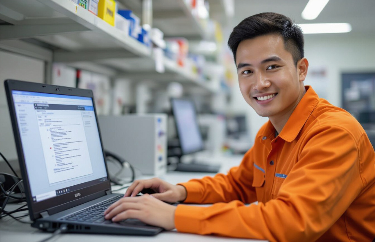 Kỹ Thuật Viên Máy Tính Bến Tre Kiểm Tra Laptop Miễn Phí Cho Khách Hàng