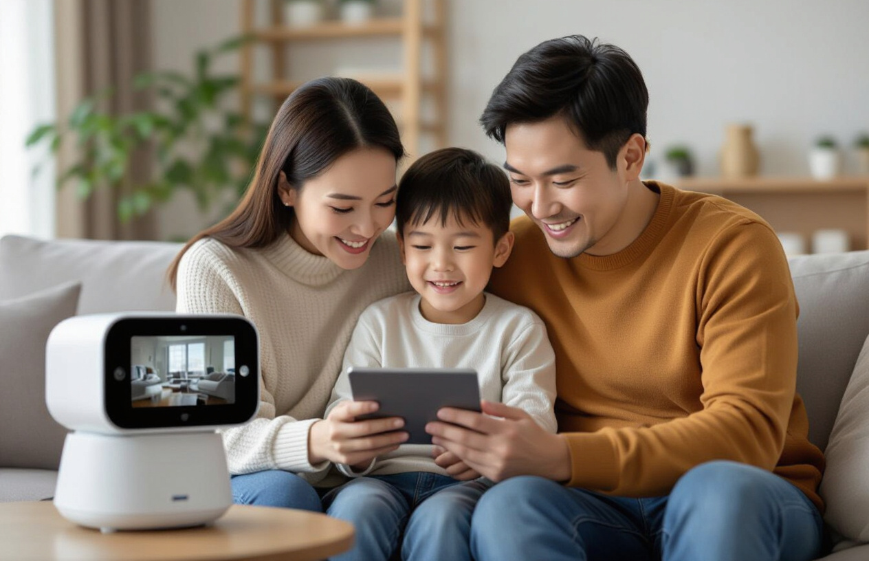 Gia Đình Bến Tre Theo Dõi An Ninh Qua Màn Hình Điện Thoại, Camera 360 Độ.