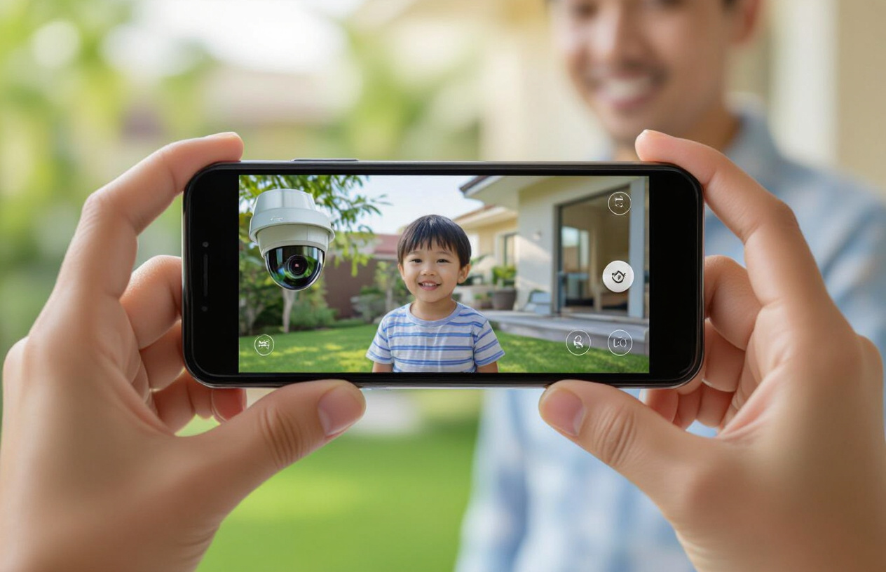 Gia Đình Người Việt An Tâm Giám Sát Qua Màn Hình Điện Thoại Từ Hệ Thống Camera Máy Tính Bến Tre.