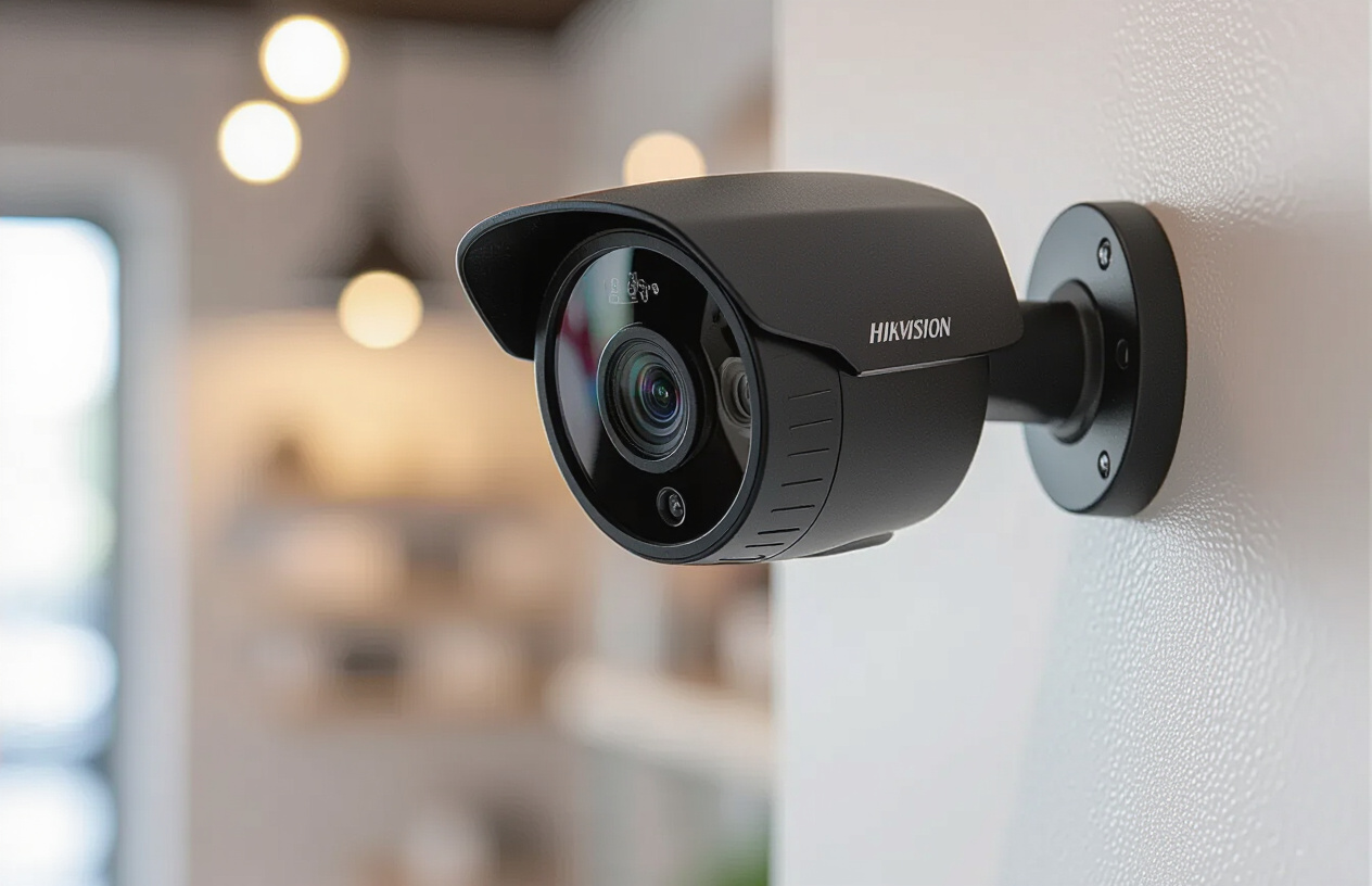 Cận Cảnh Camera Ip Hikvision 4Mp Chất Lượng Cao, Sắc Nét.