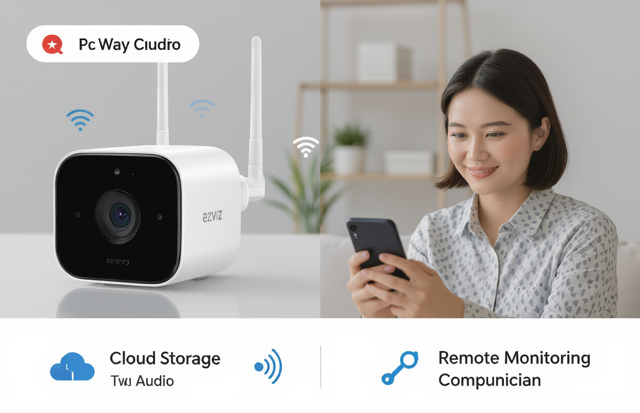 Lợi Ích Của Camera Wifi Ezviz Trong Việc Giám Sát Từ Xa Và Đàm Thoại Hai Chiều.