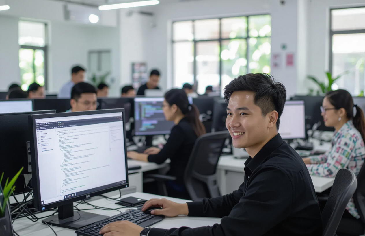 Doanh Nghiệp Tại Châu Thành Hoạt Động Hiệu Quả Nhờ Mạng Ổn Định.