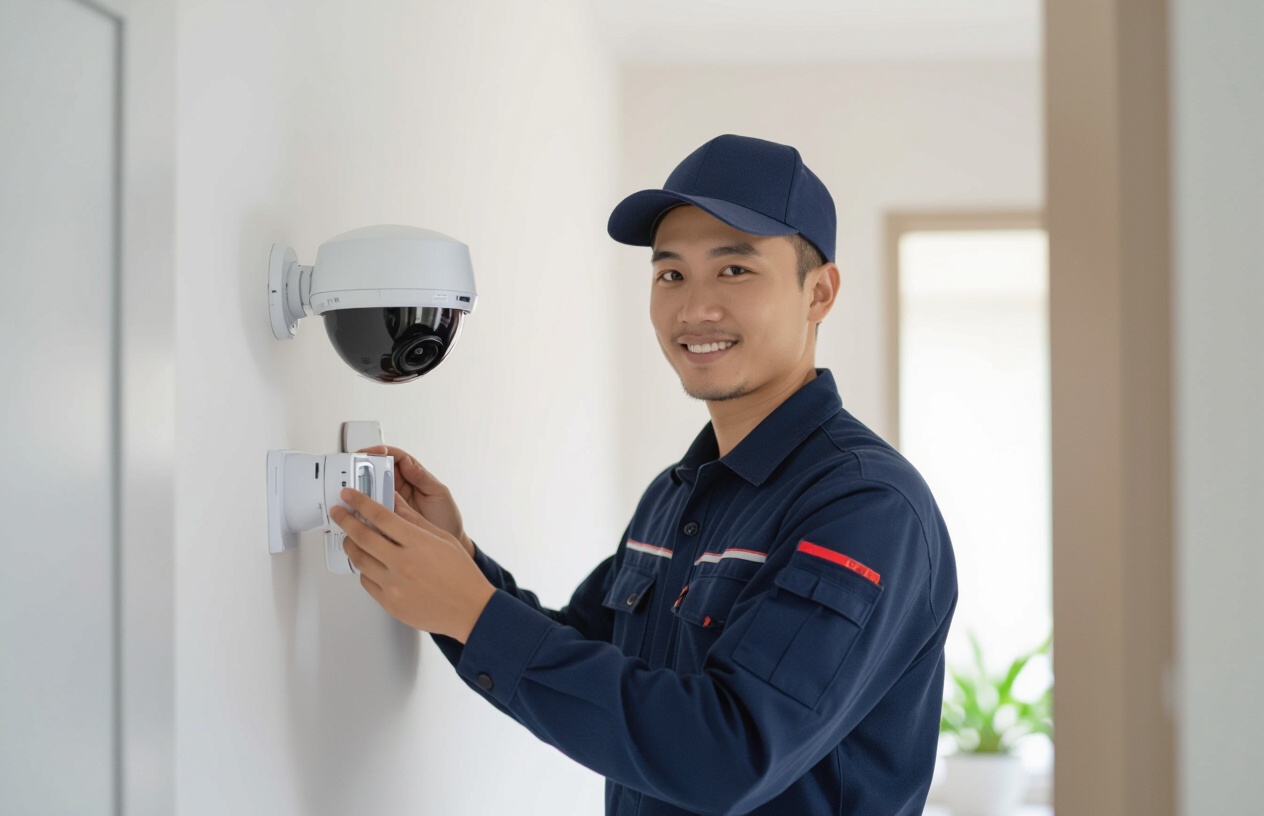 Kỹ Thuật Viên Máy Tính Bến Tre Lắp Đặt Camera An Ninh Chuyên Nghiệp.