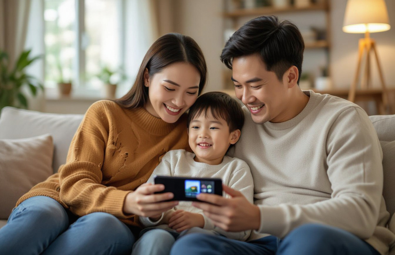 Gia Đình Việt An Tâm Theo Dõi Camera An Ninh Trên Điện Thoại.
