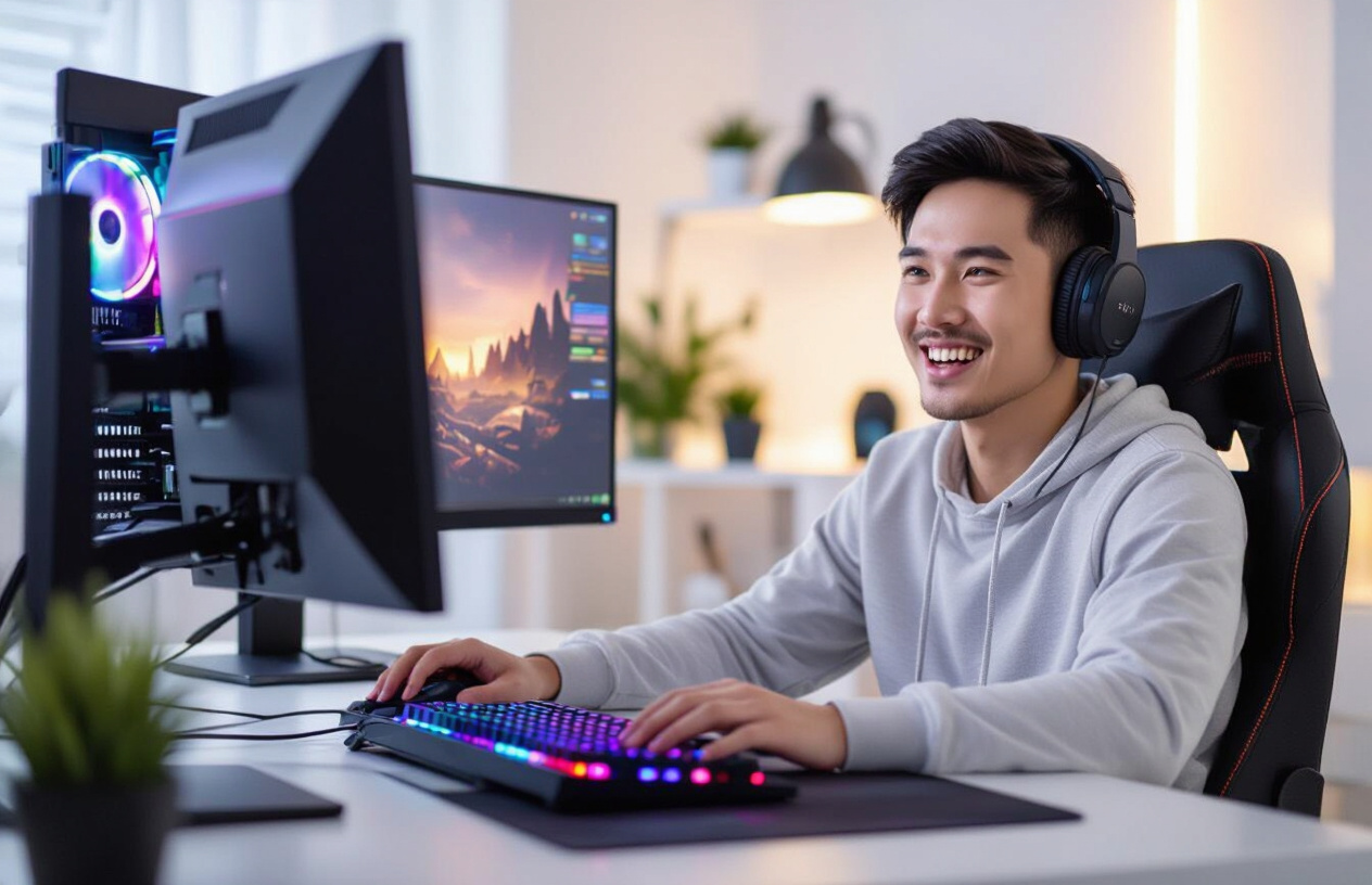Game Thủ Việt Nam Vui Vẻ Trải Nghiệm Pc Gaming Với Tản Nhiệt Nước Aio Hiệu Suất Cao.