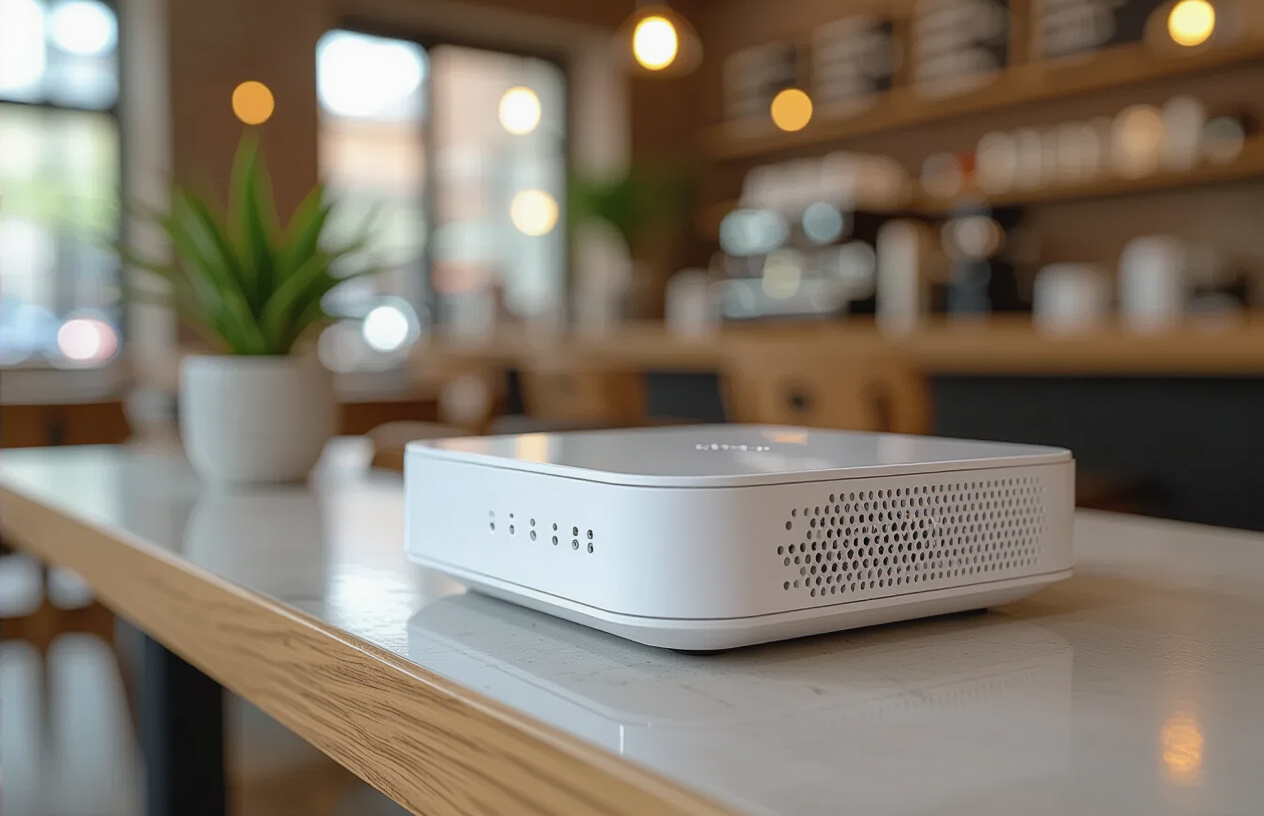 Hệ Thống Wifi Mesh Và Thiết Bị Mạng Chuyên Dụng Cho Quán Cafe Lớn.