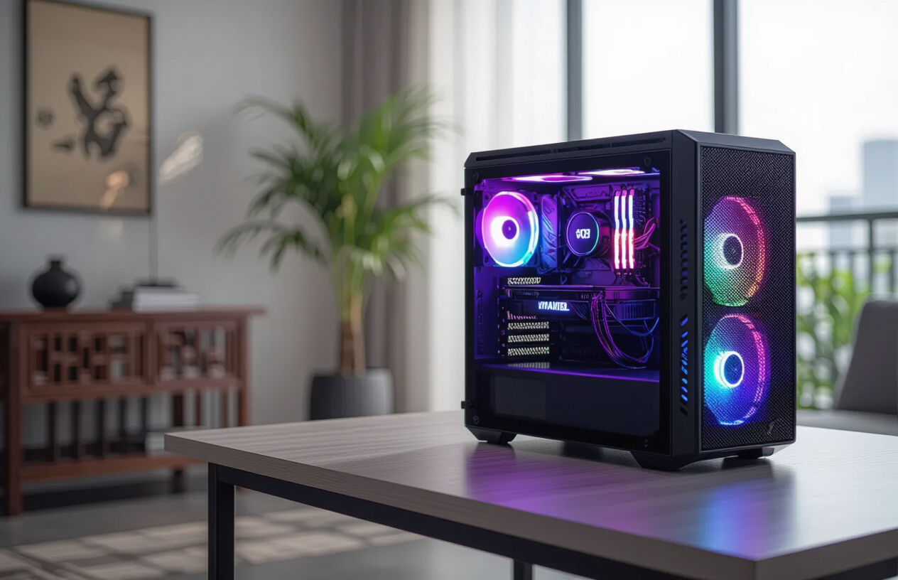 Case Pc Xigmatek Mới Với Thiết Kế Hiện Đại Và Đèn Led Rgb