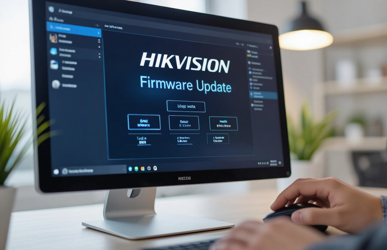 Giao Diện Nâng Cấp Firmware Camera Hikvision Chuyên Nghiệp