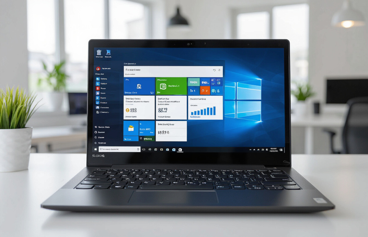 Laptop Lenovo Hoạt Động Mượt Mà, Nhanh Chóng Sau Khi Được Nâng Cấp Ram, Hiển Thị Các Ứng Dụng Chạy Đa Nhiệm Trơn Tru.