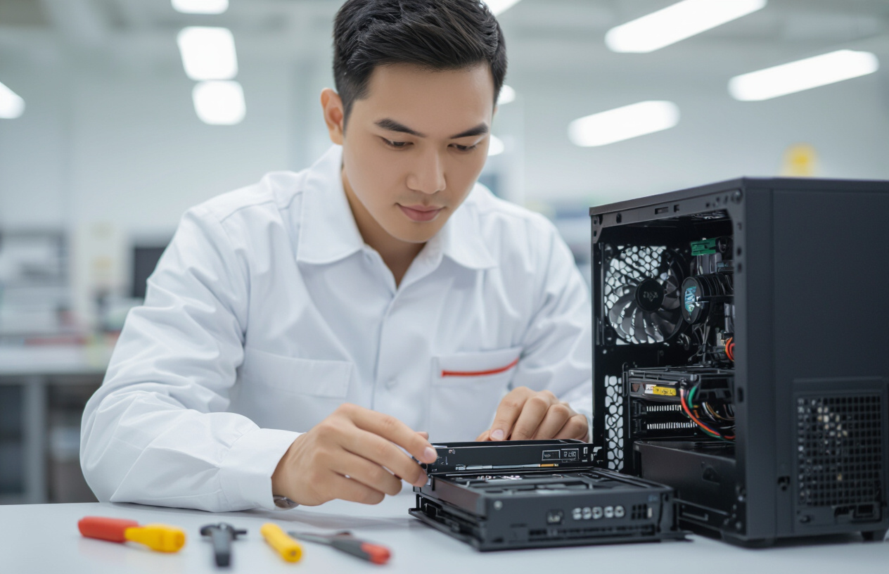 Kỹ Thuật Viên Máy Tính Bến Tre Lắp Đặt Ssd Cho Máy Tính.