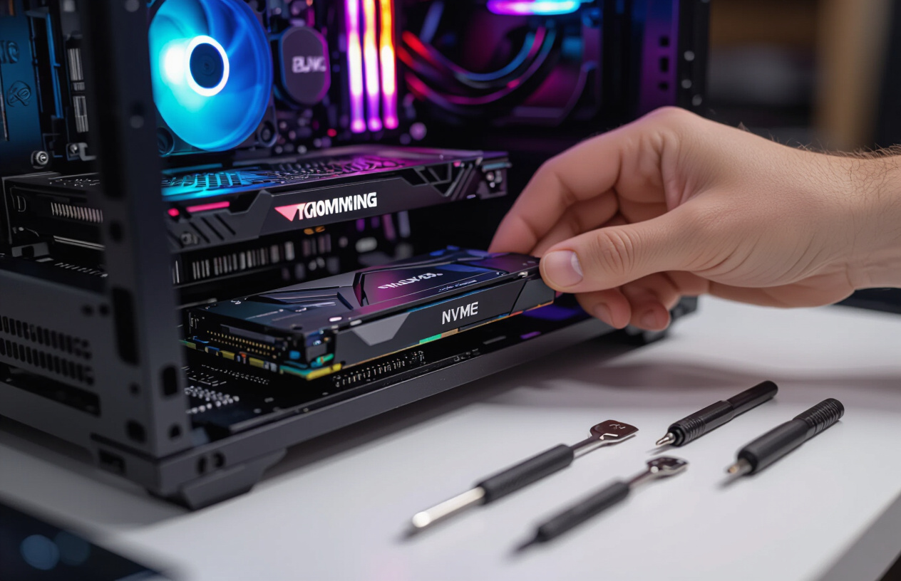 Quá Trình Nâng Cấp Ssd Nvme Gen4 Được Thực Hiện Chuyên Nghiệp Tại Bến Tre.