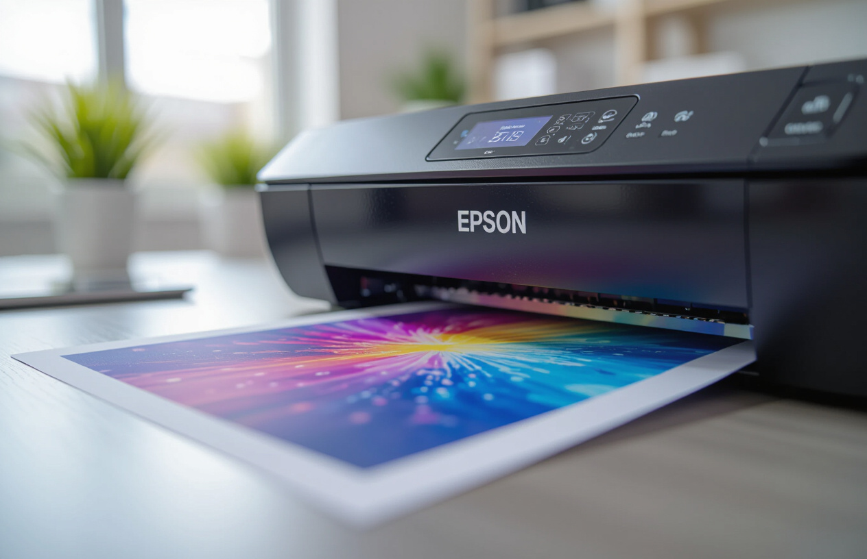 Máy In Epson Hoạt Động Trơn Tru Sau Khi Được Maytinhbentre.Com Đổ Mực Chất Lượng.