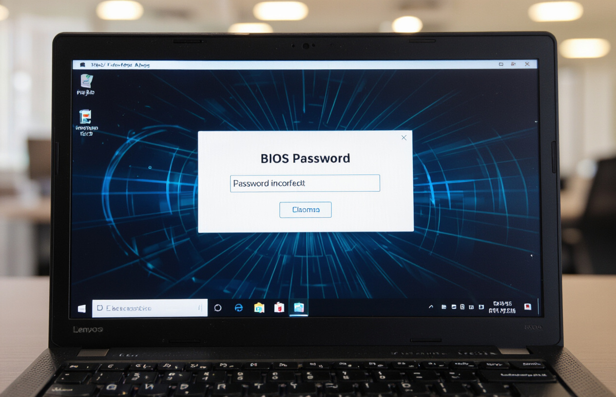 Màn Hình Laptop Lenovo Thinkpad Bị Khóa Mật Khẩu Bios.