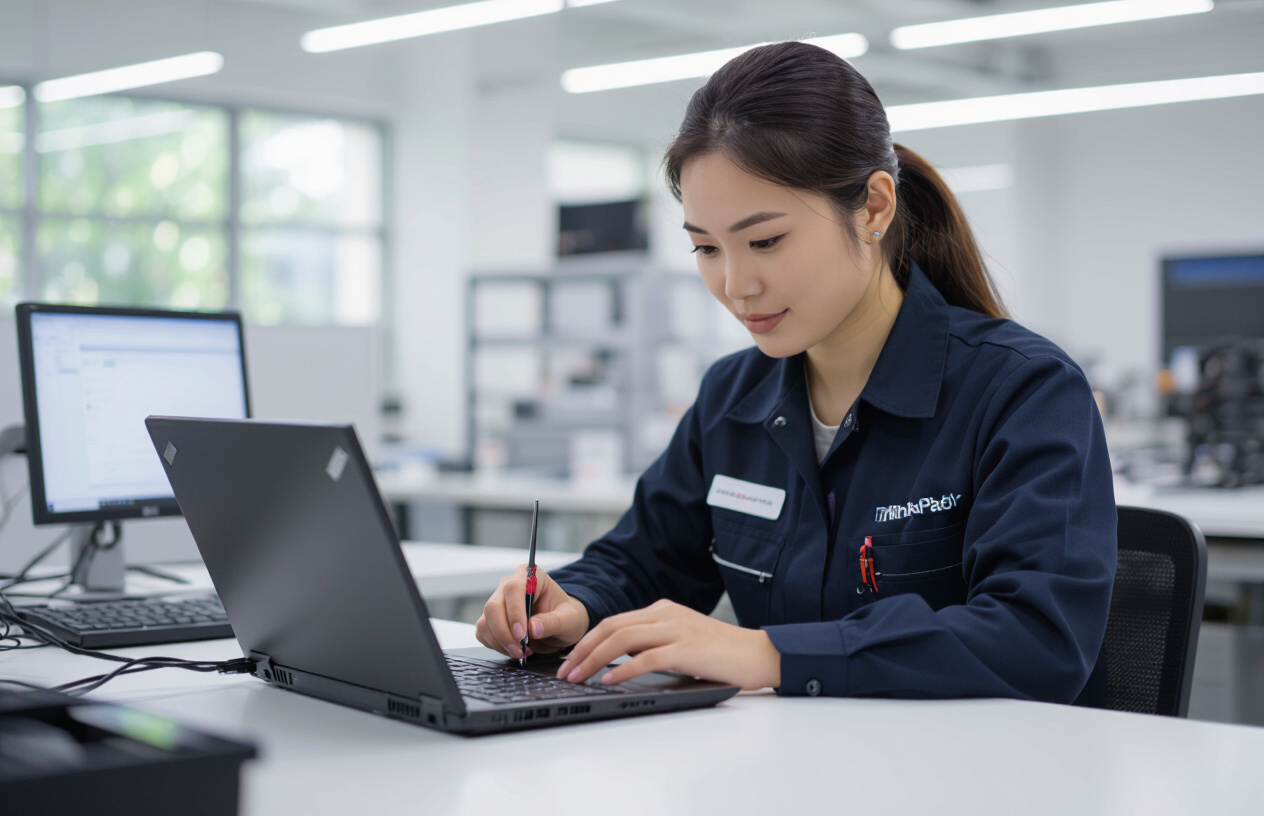 Kỹ Thuật Viên Maytinhbentre.Com Đang Mở Khóa Bios Laptop Lenovo.