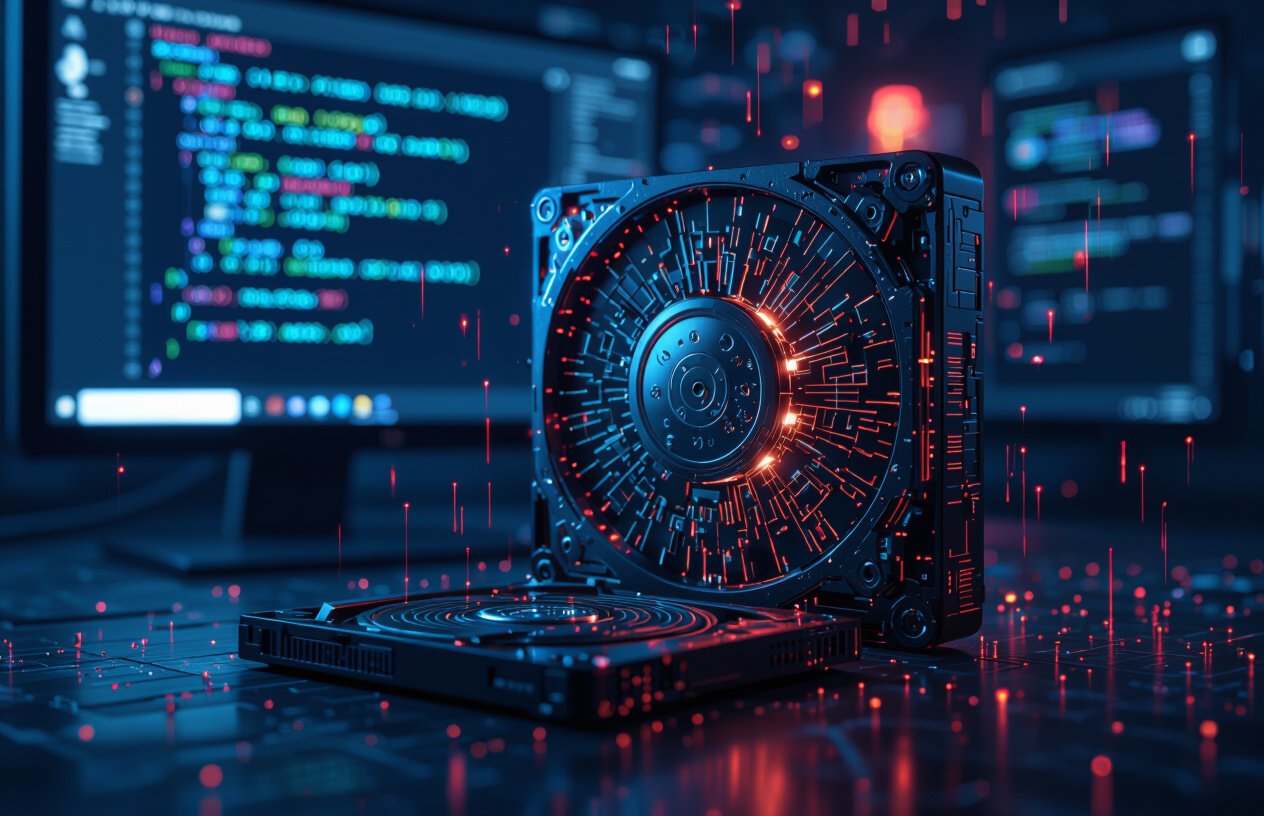 Ổ Cứng Máy Tính Bị Nhiễm Virus Nặng Với Các Dấu Hiệu Lỗi Trên Màn Hình.