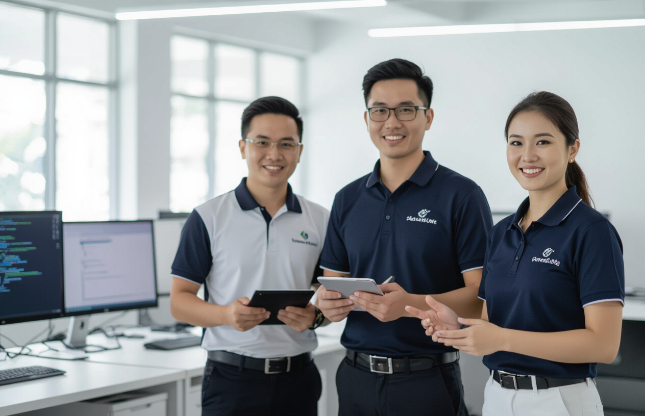 Đội Ngũ Chuyên Nghiệp Của Máy Tính Bến Tre Luôn Sẵn Sàng Hỗ Trợ Kỹ Thuật.