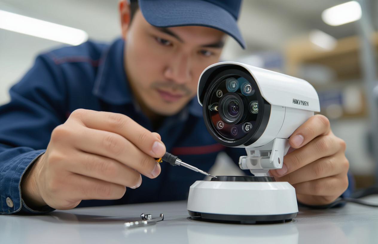 Kỹ Thuật Viên Máy Tính Bến Tre Kiểm Tra Lỗi Quay Quét Camera Hikvision