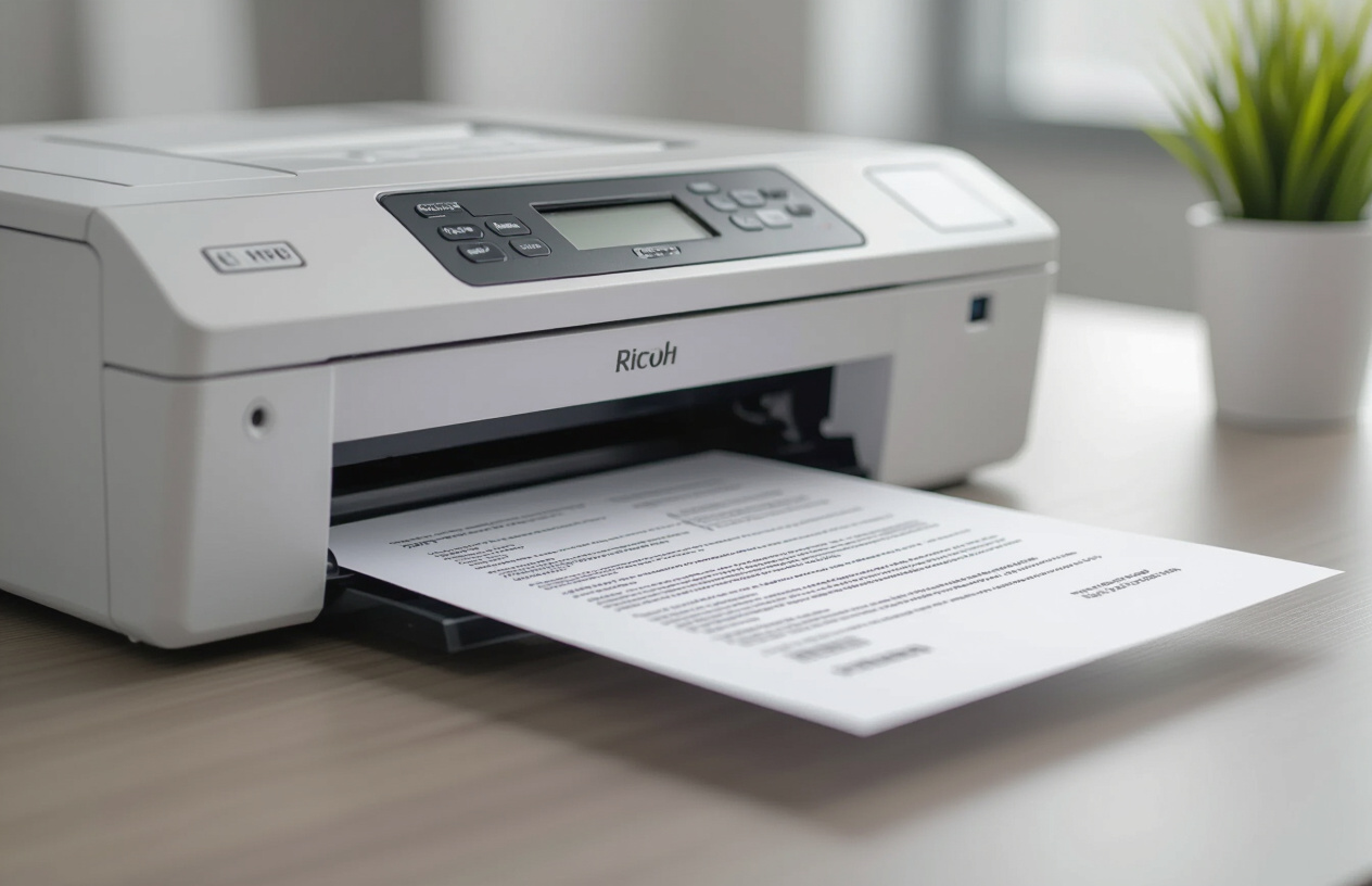 Bản In Rõ Nét, Chất Lượng Cao Từ Máy Photocopy Ricoh Sau Khi Được Sửa Chữa Bởi Maytinhbentre.Com