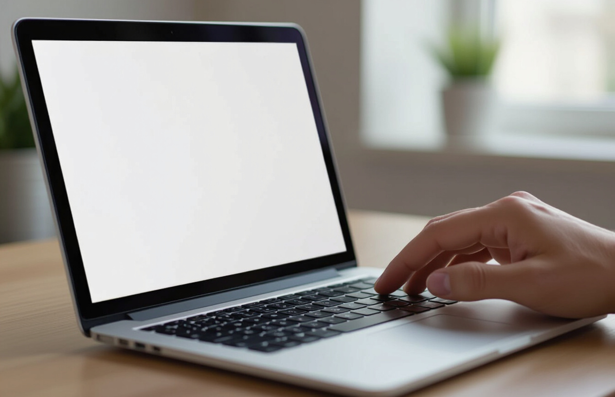 Một Chiếc Laptop Màn Hình Đen, Không Lên Nguồn, Thể Hiện Sự Cố Thường Gặp.