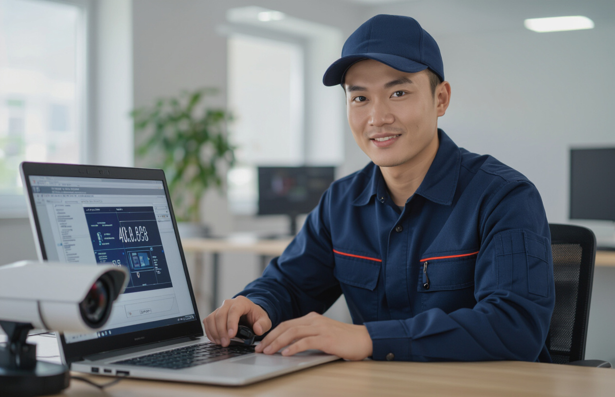 Kỹ Thuật Viên Máy Tính Bến Tre Chẩn Đoán Lỗi Camera Ip