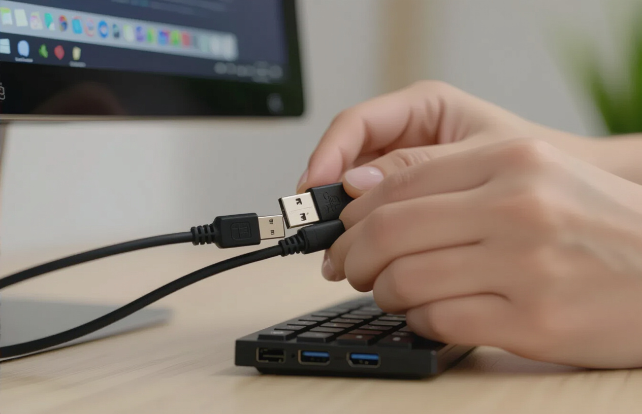 Kiểm Tra Kết Nối Và Cổng Usb Trên Máy Tính Để Bàn