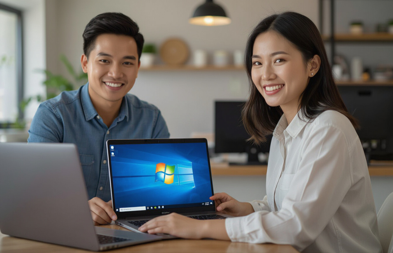 Kỹ Thuật Viên Máy Tính Bến Tre Hỗ Trợ Người Dùng Khắc Phục Lỗi Đăng Nhập Windows Thành Công.