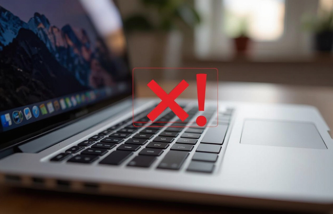 Laptop Với Mũi Tên Chỉ Vào Touchpad Bị Lỗi