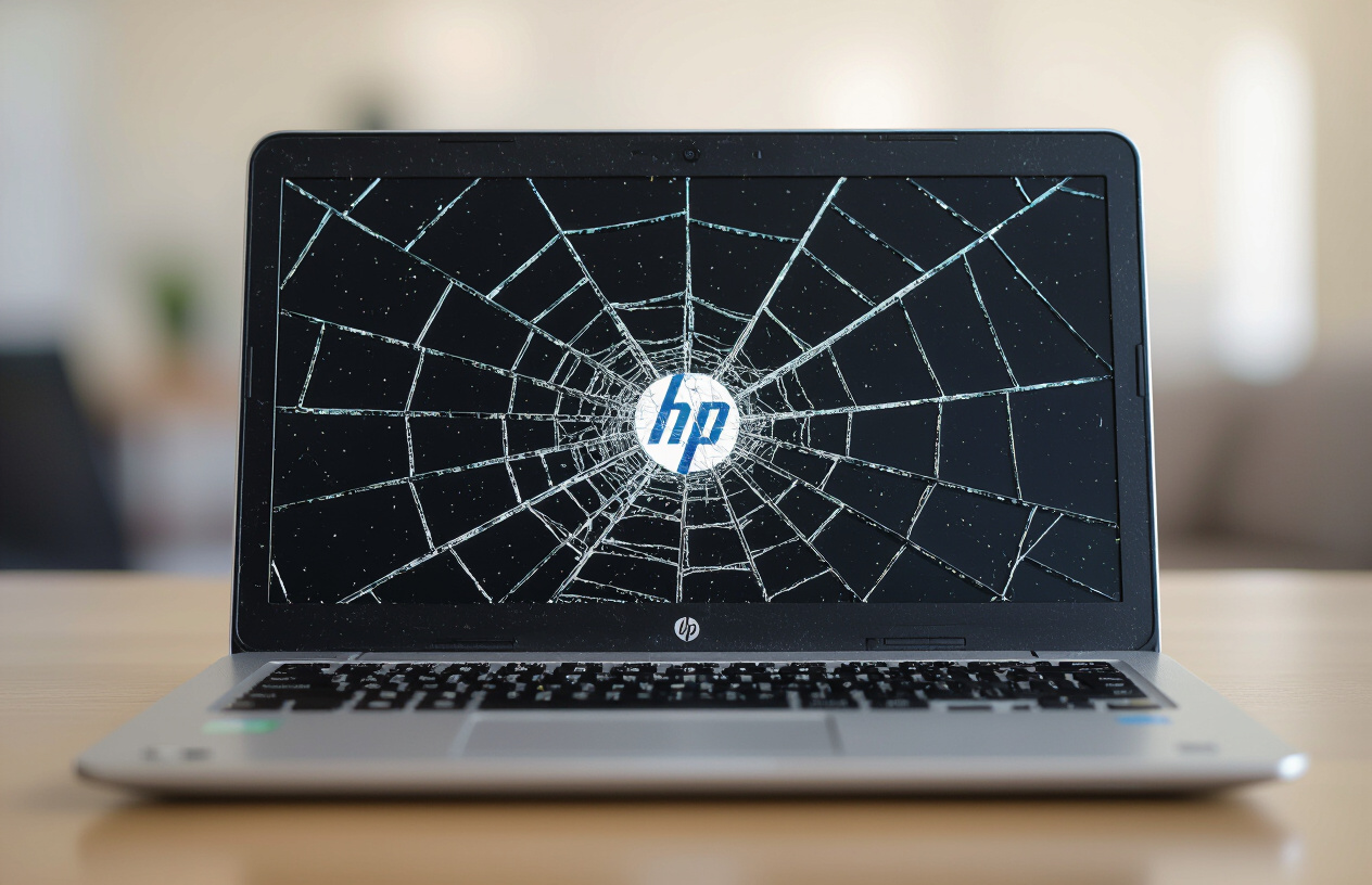 Màn Hình Laptop Hp Bị Hỏng, Nứt Vỡ