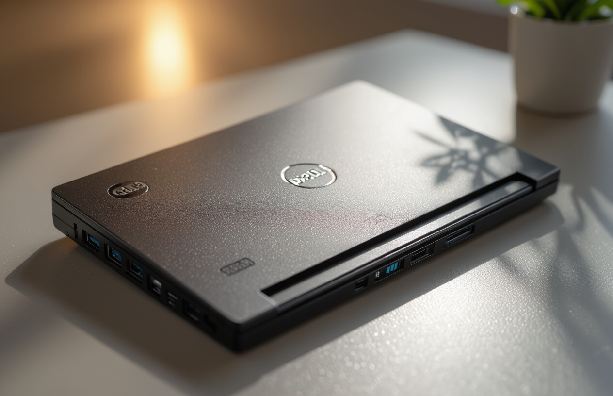 Pin Laptop Dell Xps Chính Hãng Mới Tinh Với Logo Dell Rõ Ràng.
