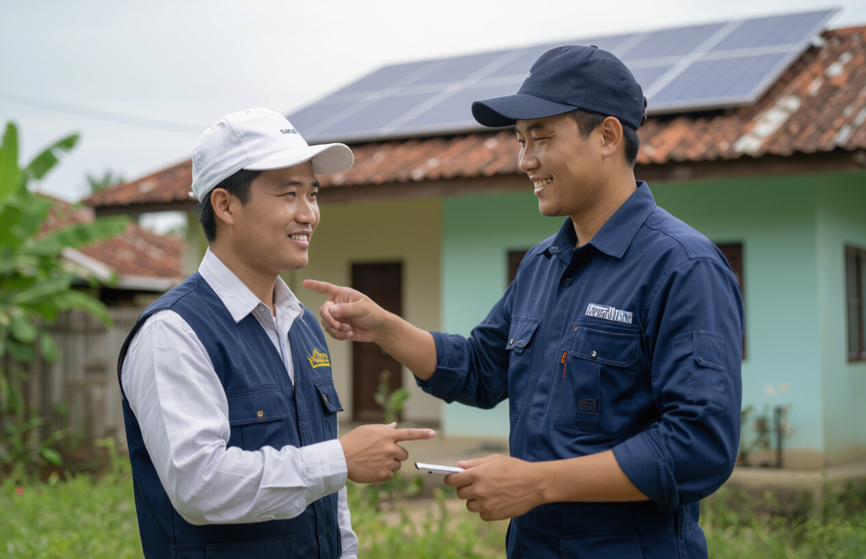 Kỹ Thuật Viên Máy Tính Bến Tre Tư Vấn Lắp Đặt Điện Mặt Trời Tại Chợ Lách