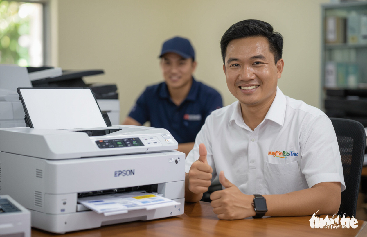 Khách Hàng Bến Tre Hài Lòng Khi Máy In Được Sửa Chữa Tại Máy Tính Bến Tre.