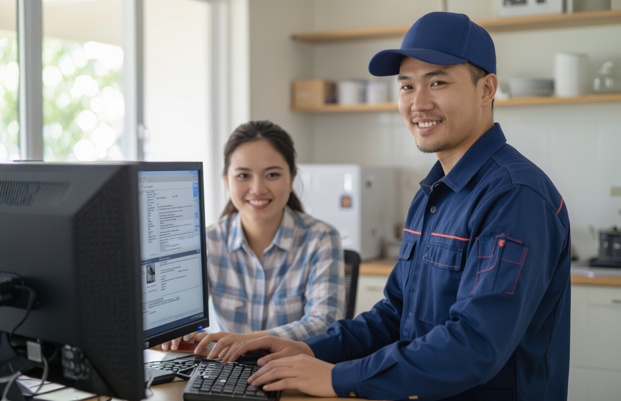 Khách Hàng Tại Hưng Nhượng, Giồng Trôm Hài Lòng Sau Khi Máy Tính Được Máy Tính Bến Tre Vệ Sinh.
